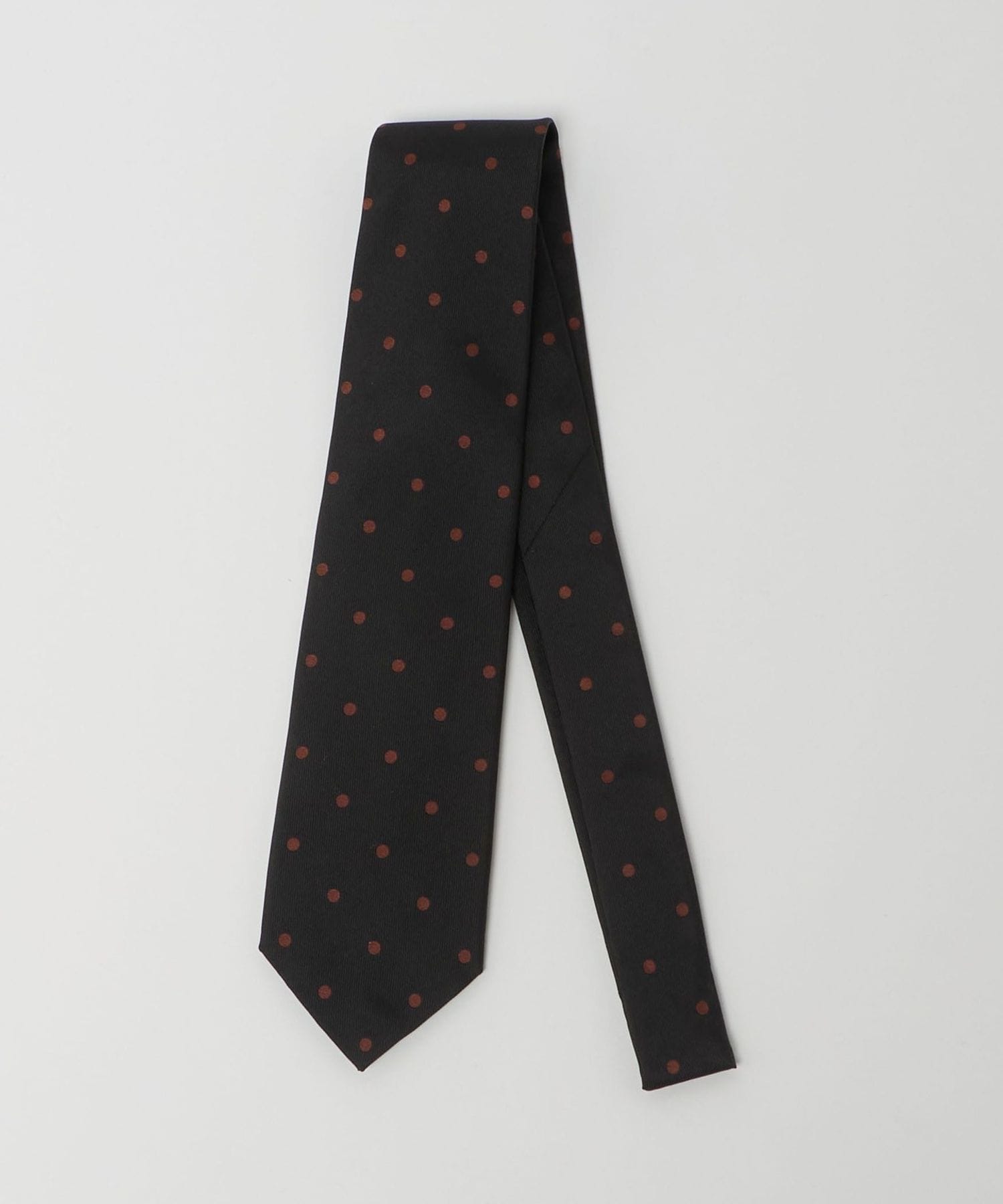 新品 未使用　美品　UNITED ARROWS　ネクタイ　ネイビー　小紋　ドット カラー ドット ネクタイ