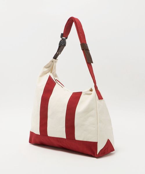 KHOKI 3D cutting messenger bag コッキ 赤　新品 KHOKI コッキ バッグ キャンバス トートバッグ レッド 通販 送料無料