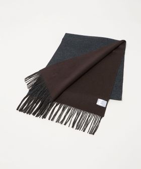 UNITED ARROWS/カシミヤ リバーシブル ハウンドトゥース マフラー/ストール / マフラー