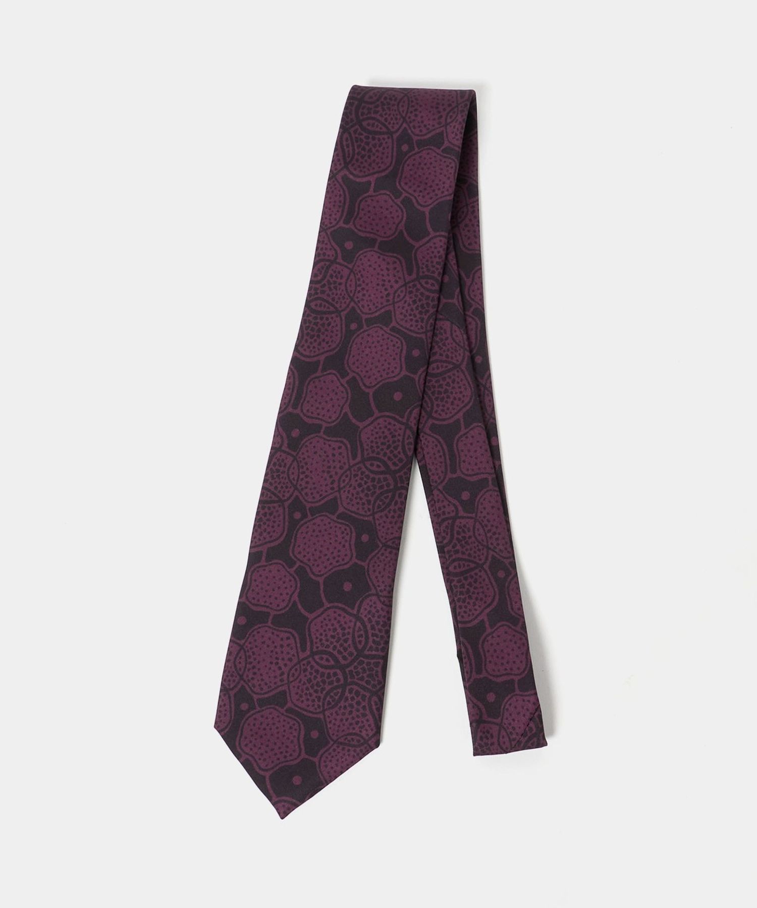 charvet ネクタイ　UNITEDARROWS Charvet＞ プリント ネクタイ