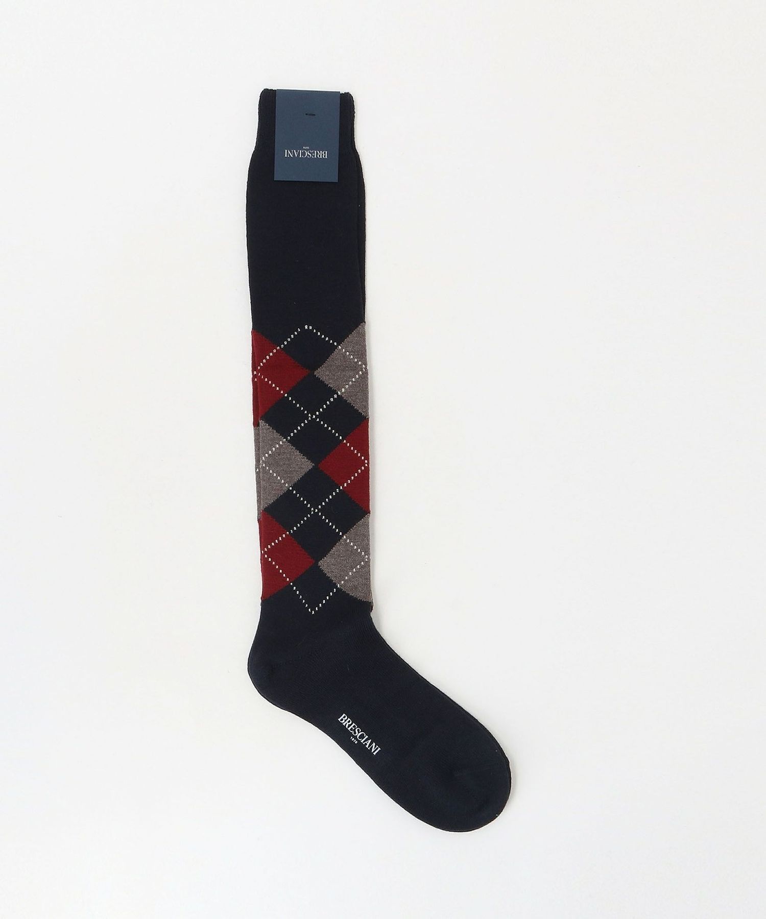 BRESCIANI＞アーガイル ホーズソックス