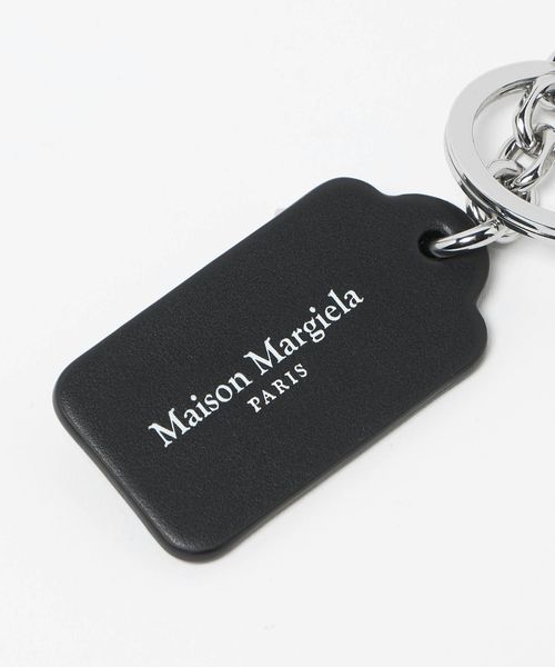 Maison Margiela タグ型キーホルダー MAISON MARGIELA＞タグキーリング