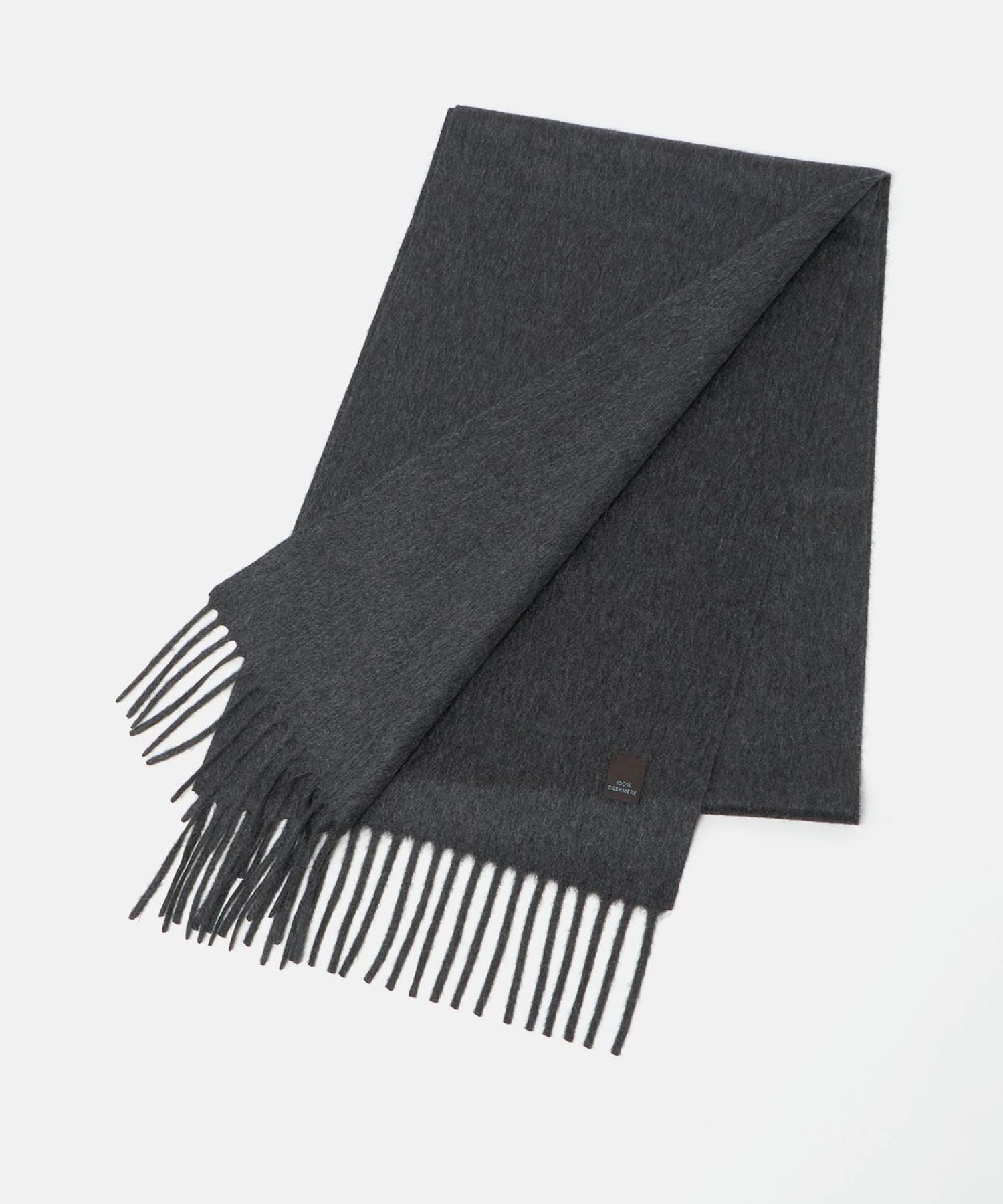 COLOMBO カシミヤ マフラー ブラック COLOMBO / コロンボ カシミヤ 100％ マフラー イタリア製 極上