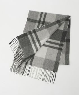 Joshua Ellis/＜Joshua Ellis＞グレー ブラックウォッチ マフラー/ストール / マフラー