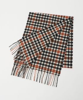 Joshua Ellis/【別注】＜Joshua Ellis＞ブラウンチェック マフラー/ストール / マフラー