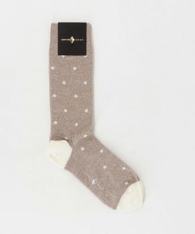 SOZZI/＜SOZZI＞2トーン ドットソックス/ソックス / 靴下