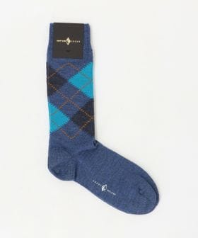 SOZZI/＜SOZZI＞カラー アーガイルソックス/ソックス / 靴下