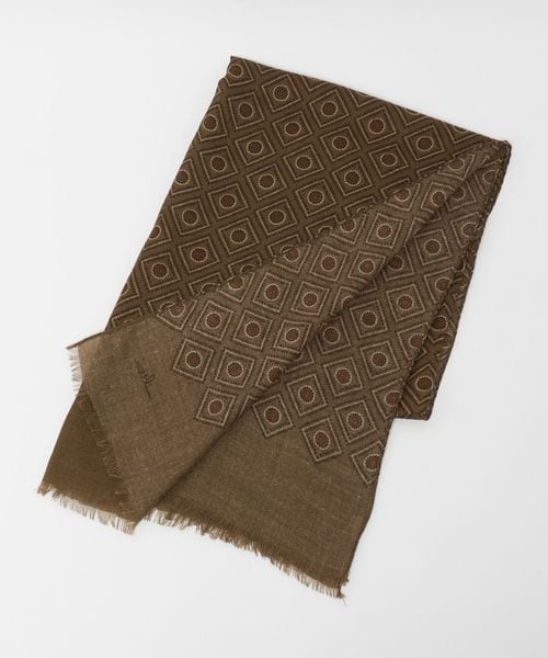 molteni/＜molteni＞スクエアプリント ストール/ストール / マフラー