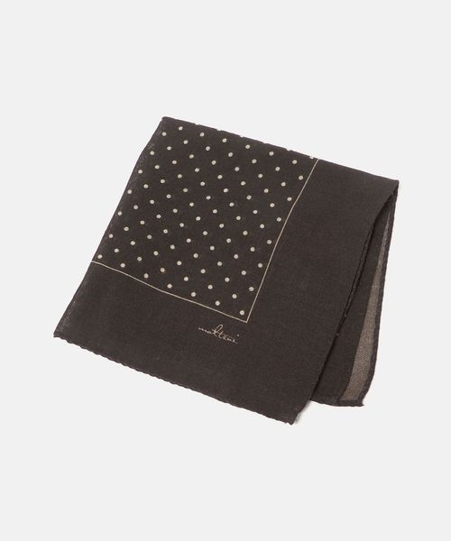molteni/＜molteni＞ドットプリント ポケットチーフ/ハンカチ / バンダナ