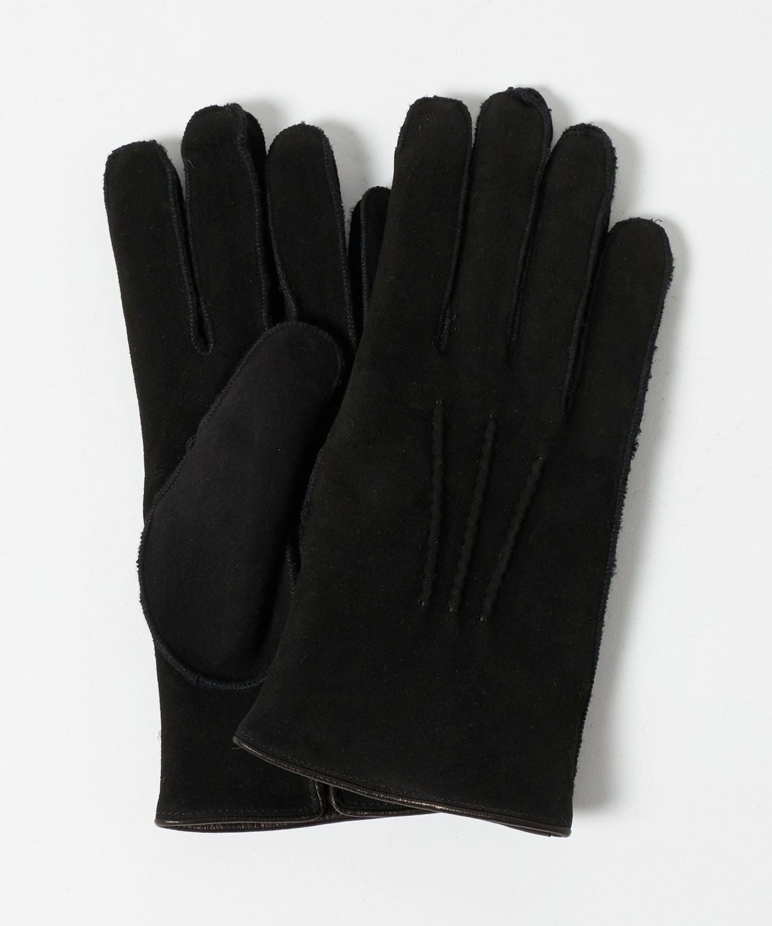 【新品】イタリア製 レディース手袋 mario portolano MARIO PORTOLANO＞シアリング グローブ