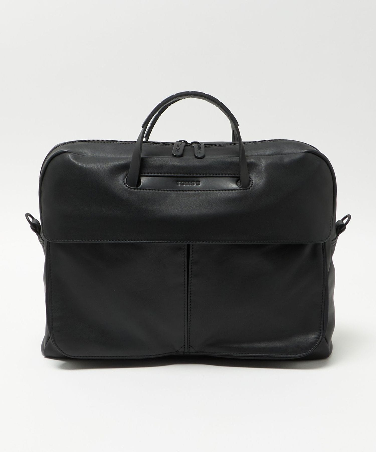 TOMOE＞SLIM HBS/スムース レザーバッグ