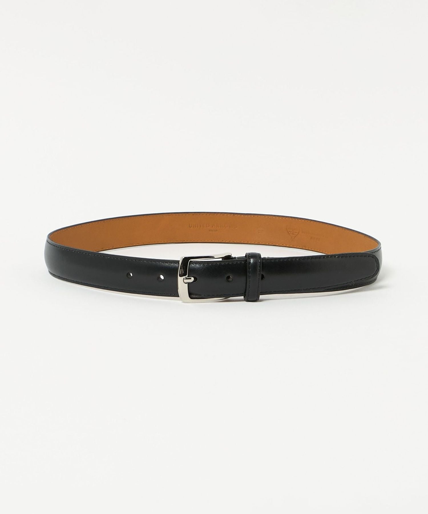 UNITED ARROWS アノネイレザーベルト 80cm 黒 アノネイレザー ベルト