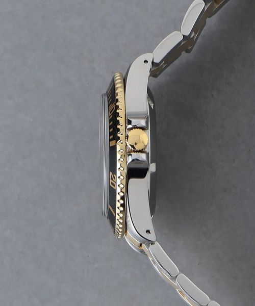 【新品未使用】NAVAL NWC ゴールド　ダイバー　GMT アローズ別注 別注】＜NAVAL WATCH Produced by LOWERCASE＞ DIVERS WATCH 2