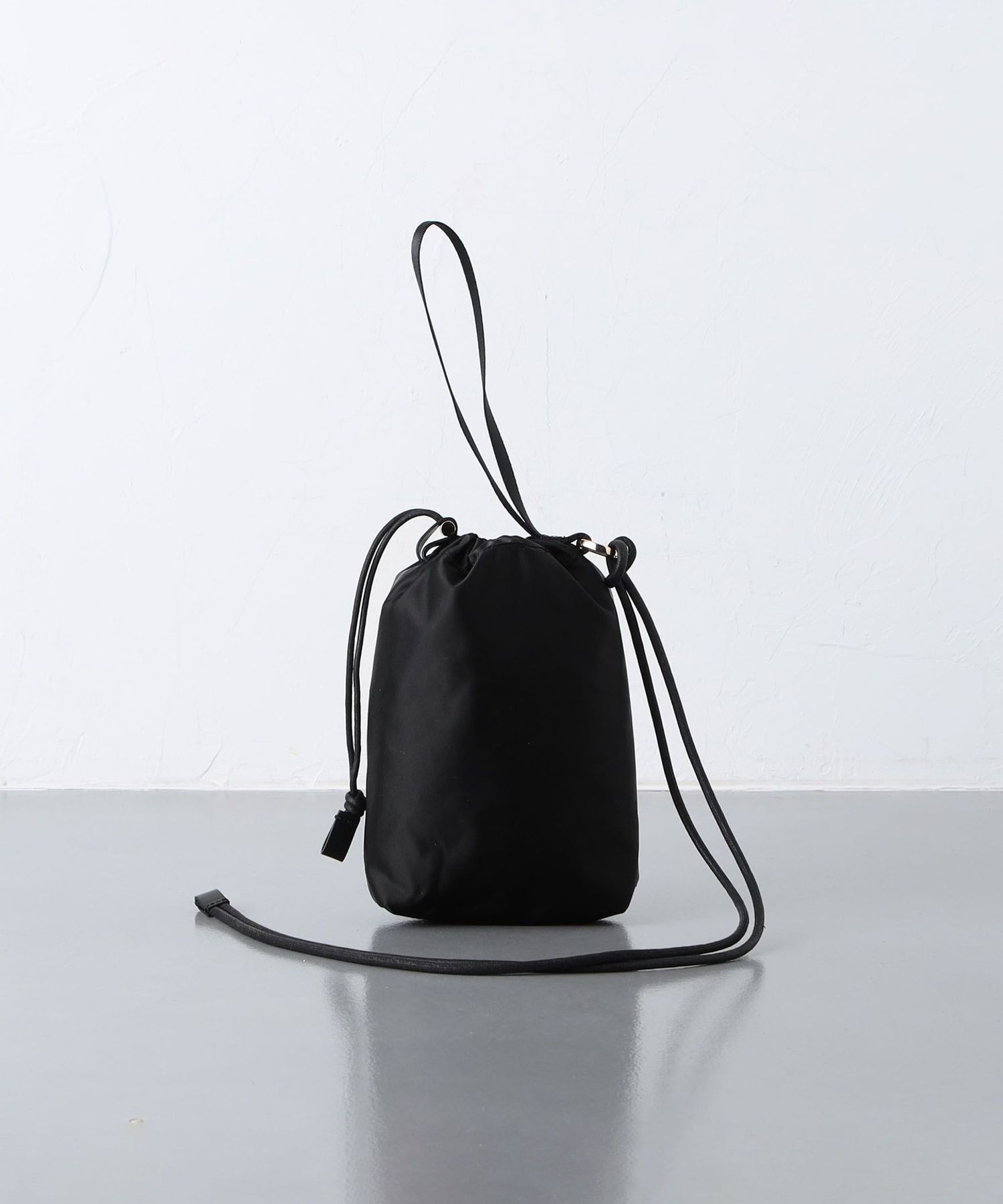texnh＞ DRAWSTRING POUCH M/ドローストリング ポーチ M