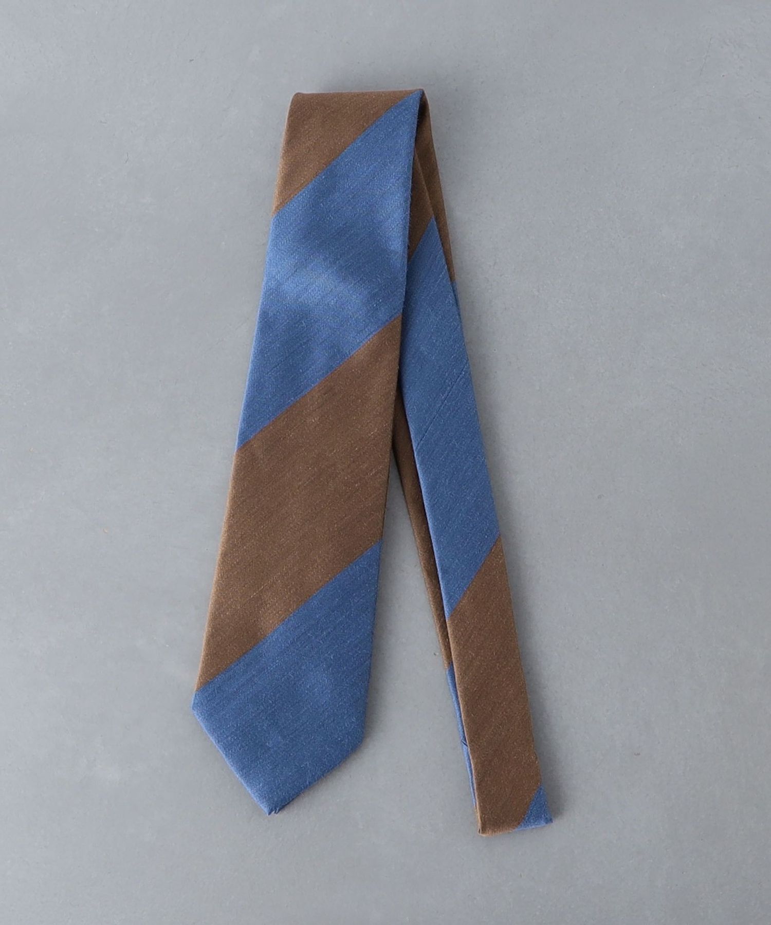 2カラー ワイド レジメンタル ネクタイ