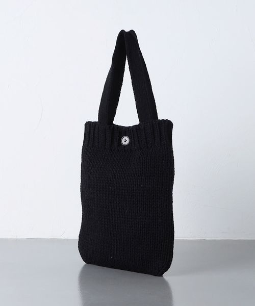 BATONER＞ LOW GAUGE KNIT BAG/ローゲージ ニットバッグ