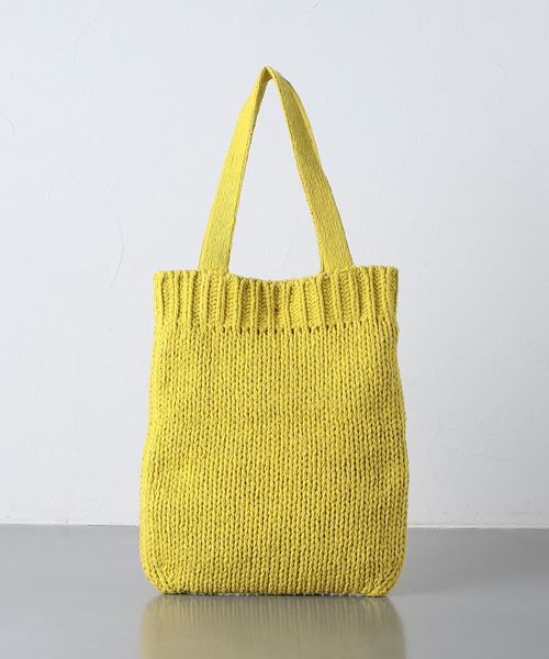 BATONER＞ LOW GAUGE KNIT BAG/ローゲージ ニットバッグ