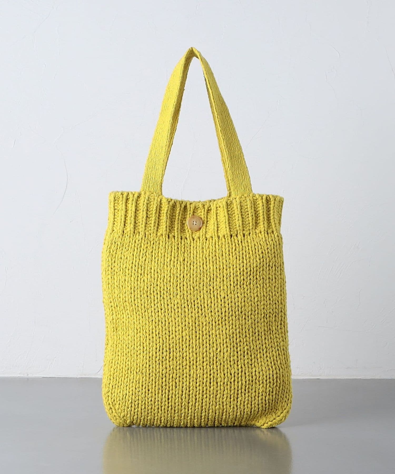 BATONER バトナー　ローゲージニット タグ付き BATONER＞ LOW GAUGE KNIT BAG/ローゲージ ニットバッグ