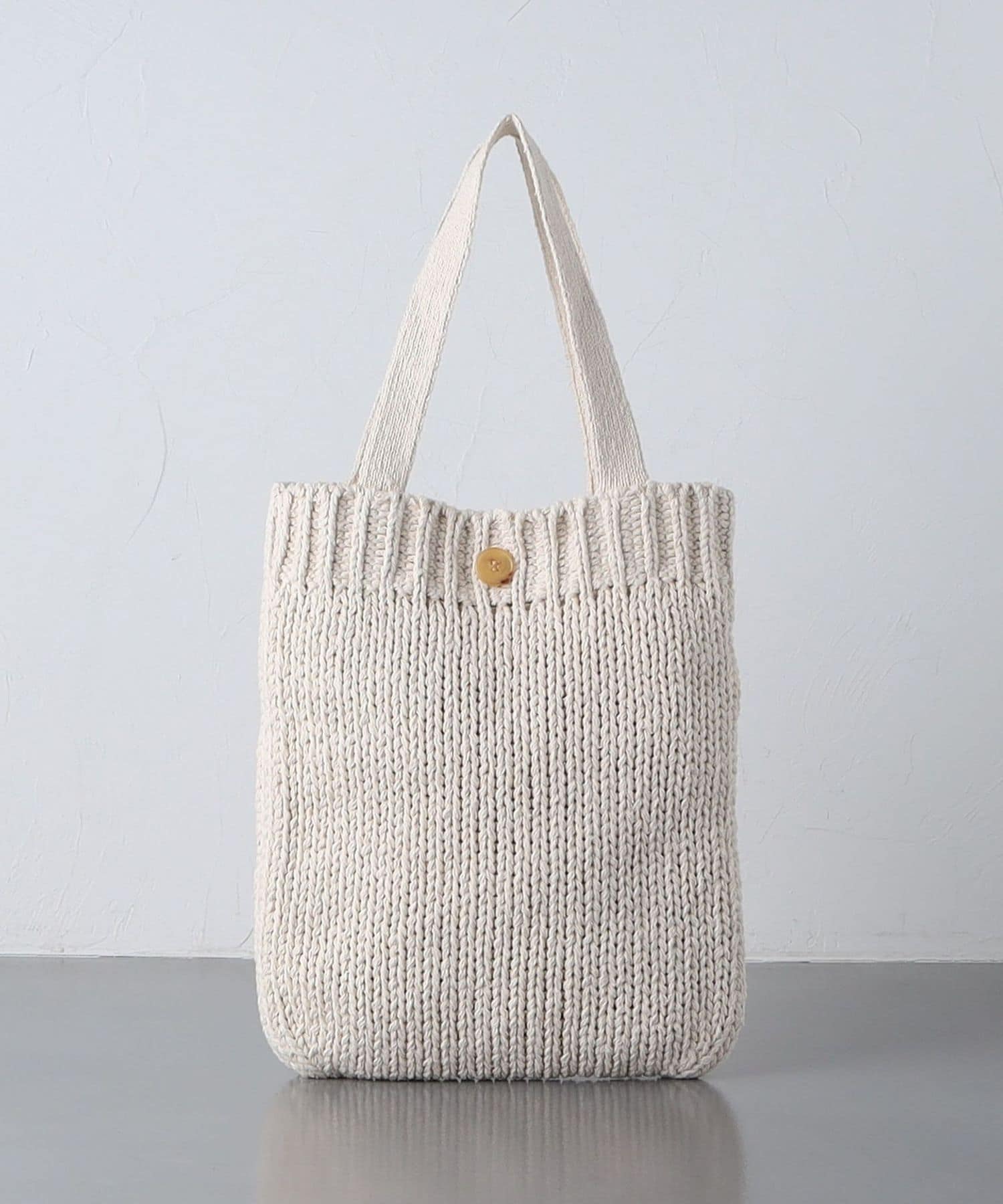 BATONER バトナー ローゲージニット タグ付き BATONER> LOW GAUGE KNIT BAG/ローゲージ ニットバッグ