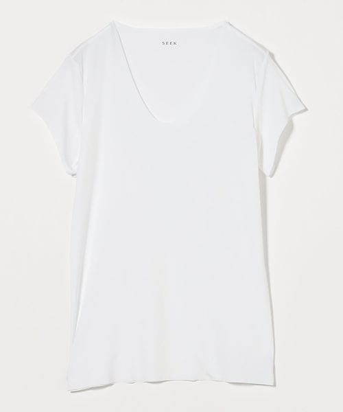 SEEK/＜SEEK＞ Uネック Tシャツ/アンダーウェア（トップス）