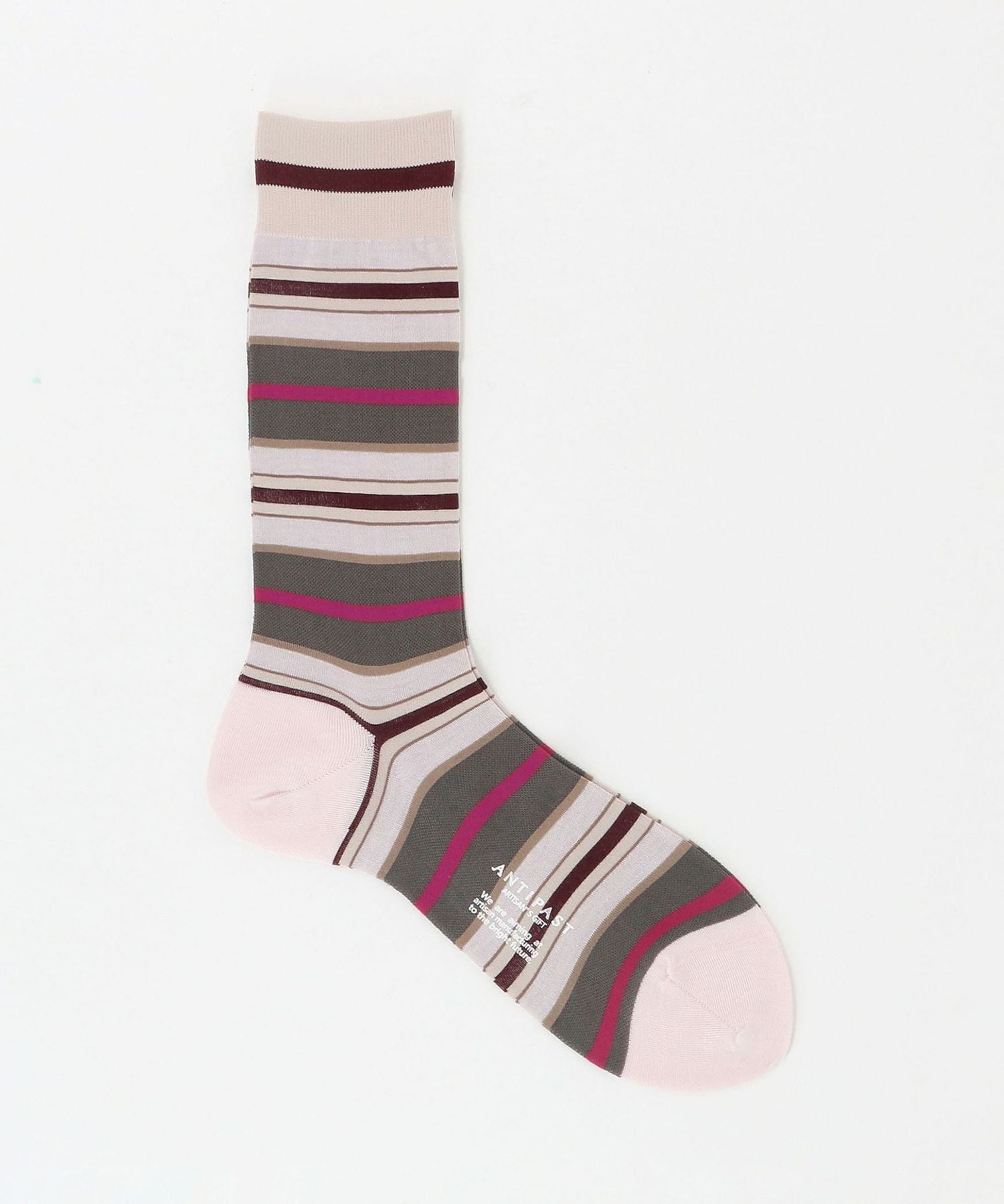 A&S , ANTIPAST / ソックス2点セット ANTIPAST アンティパスト 【メンズ】 AM3-626B TYROLEAN STRIPE