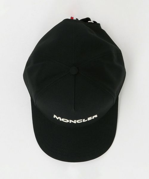 MONCLER＞ LOGO BASEBALL CAP/キャップ