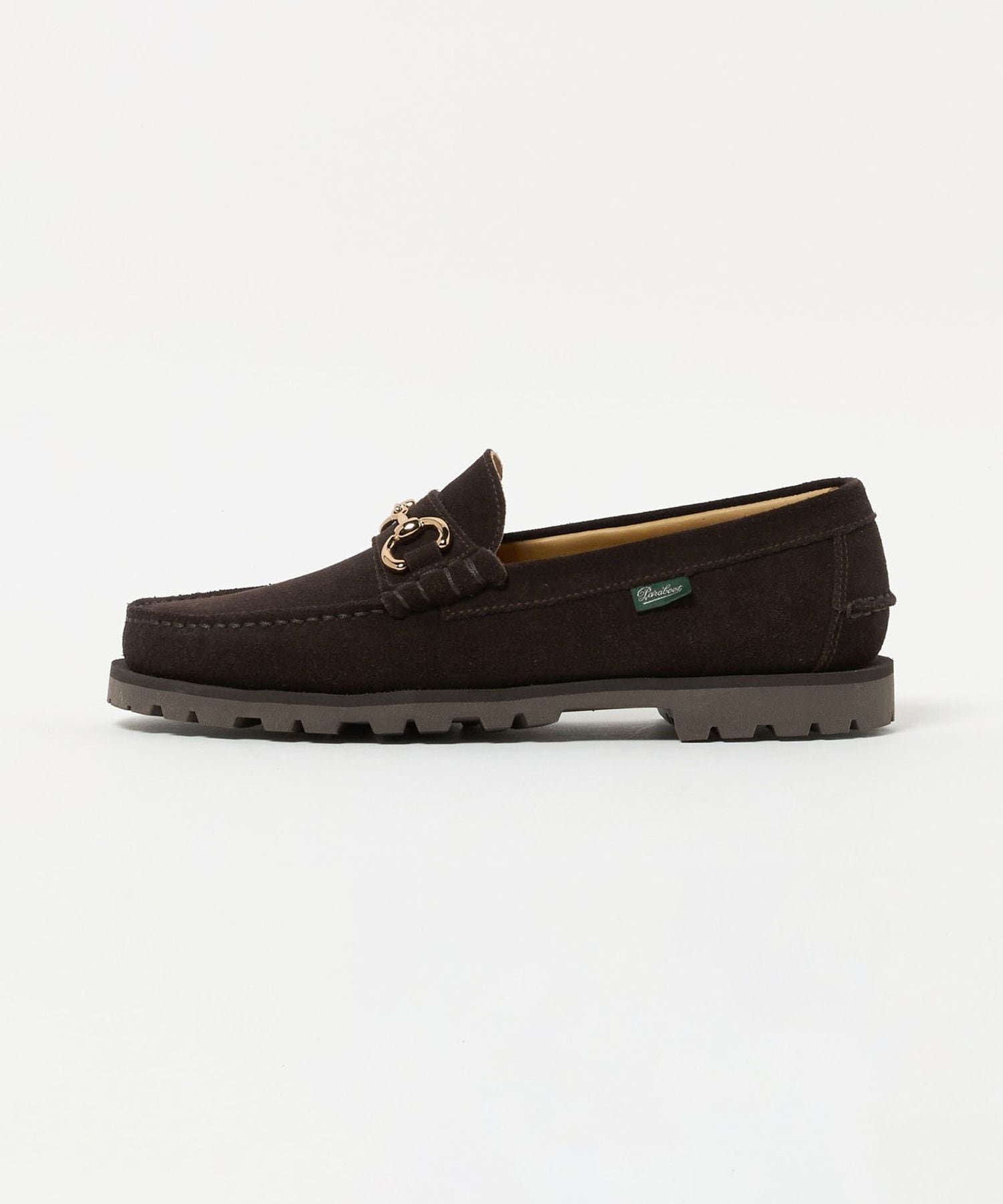 超熱 別注】＜Paraboot＞スエード ビットローファー 靴