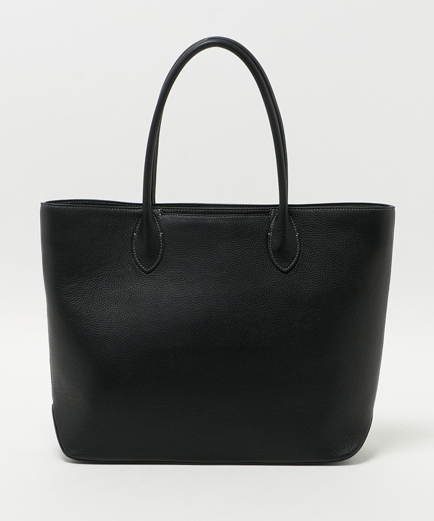 【美品】UNITED ARROWS レザー　トートバッグ　黒　A4可 肩掛け可 美品】UNITED ARROWS レザー トートバッグ 黒 A4可 肩掛け可