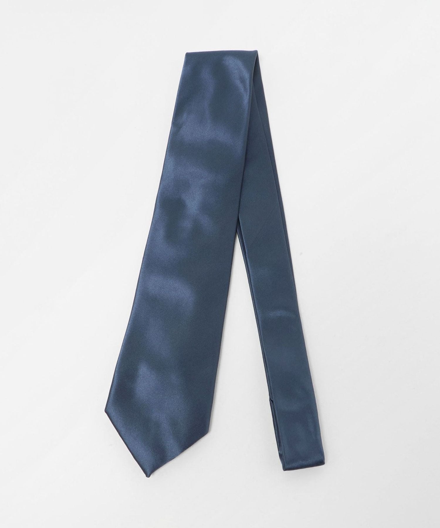 カラー サテン ソリッド ネクタイ