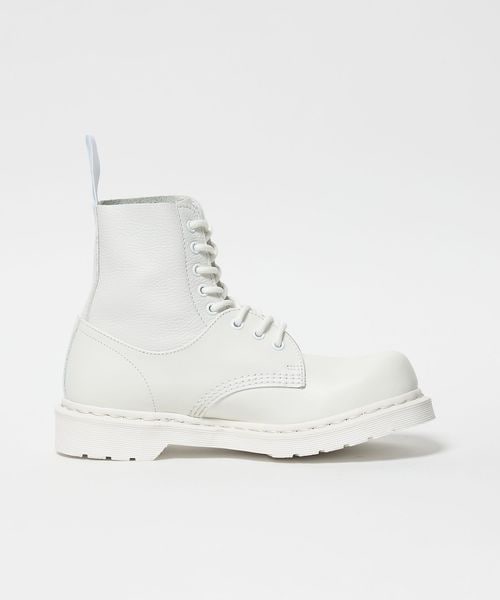 (専用)MM6 Margiela ホワイト サイドゴアブーツ MM6 Maison Margiela × Dr.Martens>1460 TWIST/8ホール ブーツ