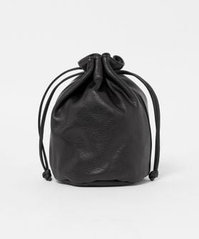 UNITED ARROWS/UNFINISHED LEATHER/アンフィニッシュドレザー 巾着バッグ/その他バッグ
