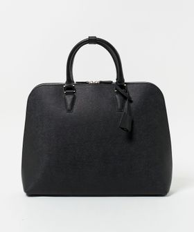 UNITED ARROWS/レザー ラウンド ブリーフケース/ビジネスバッグ