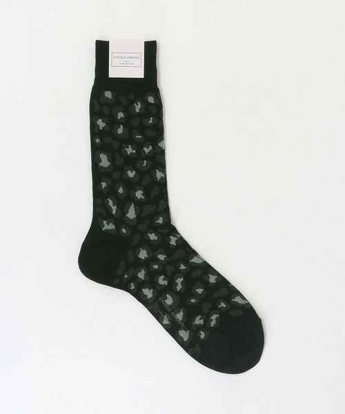 UNITED ARROWS/レオパード ソックス/ソックス / 靴下