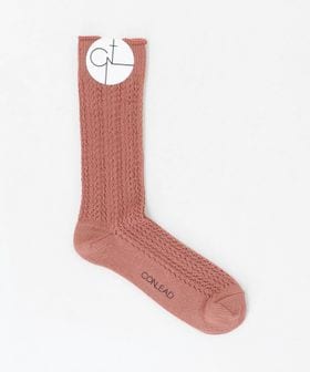 CONLEAD/＜CONLEAD＞レース ソリッド ソックス/ソックス / 靴下