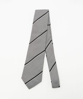 UNITED ARROWS/ハウンドトゥース レジメンタル ネクタイ/ネクタイ / ボウタイ