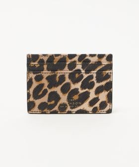 SMYTHSON/＜SMYTHSON＞Flat Card Holder Leopard/レオパード カードホルダー/名刺入れ / カードケース