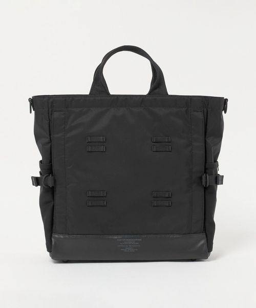 PORTER/＜PORTER＞ MONOCHROME 2WAY TOTE BAG/トートバッグ/トートバッグ