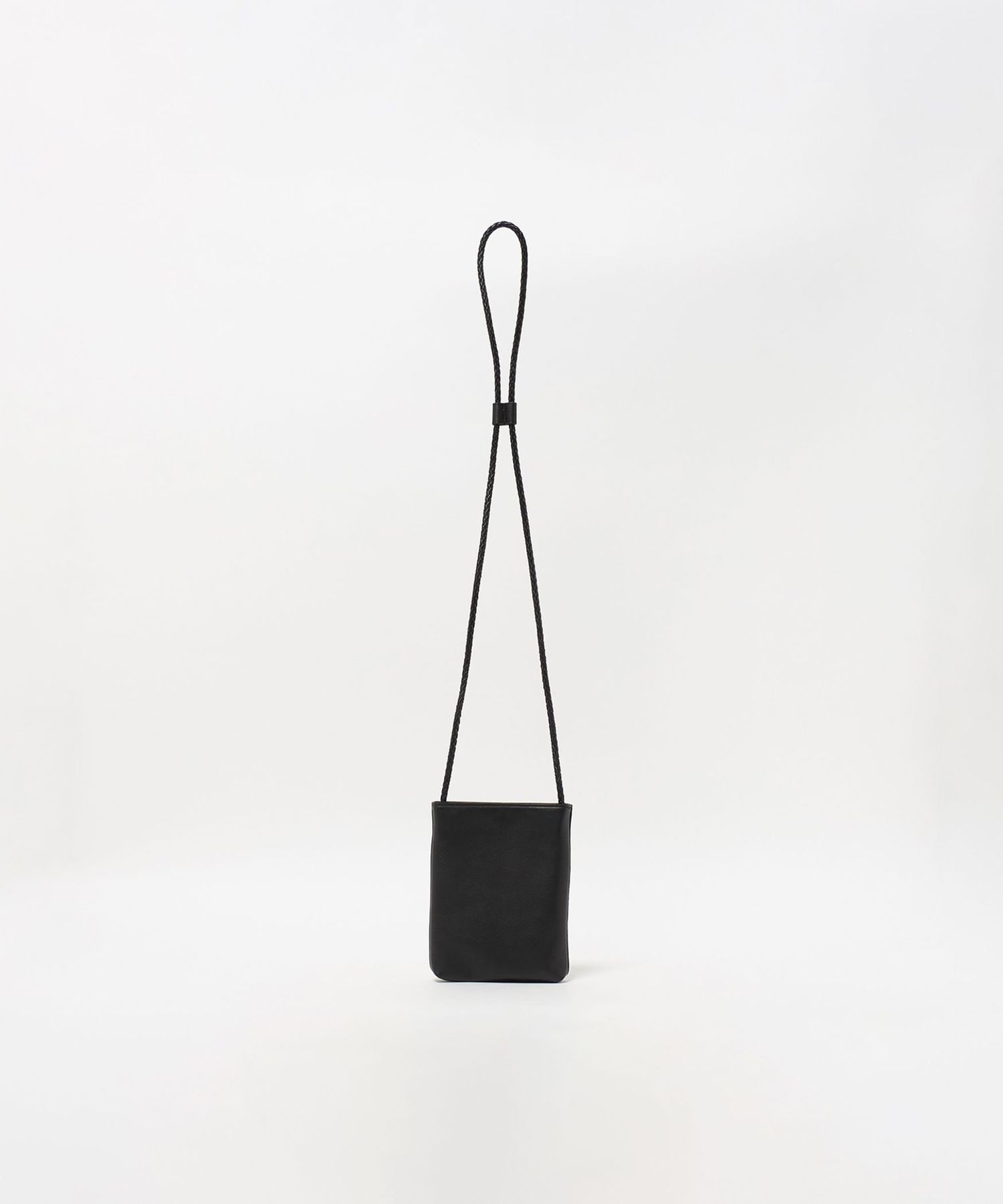 UNFINISHED LEATHER SACOCHE/アンフィニッシュドレザー サコッシュ