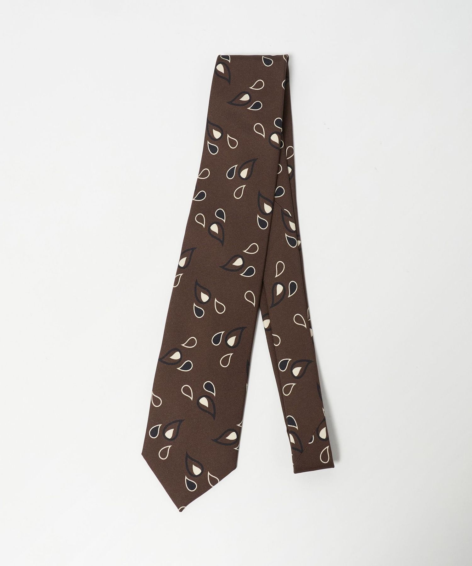 HOLLIDAY＆BROWN＞ペイズリー プリント ネクタイ