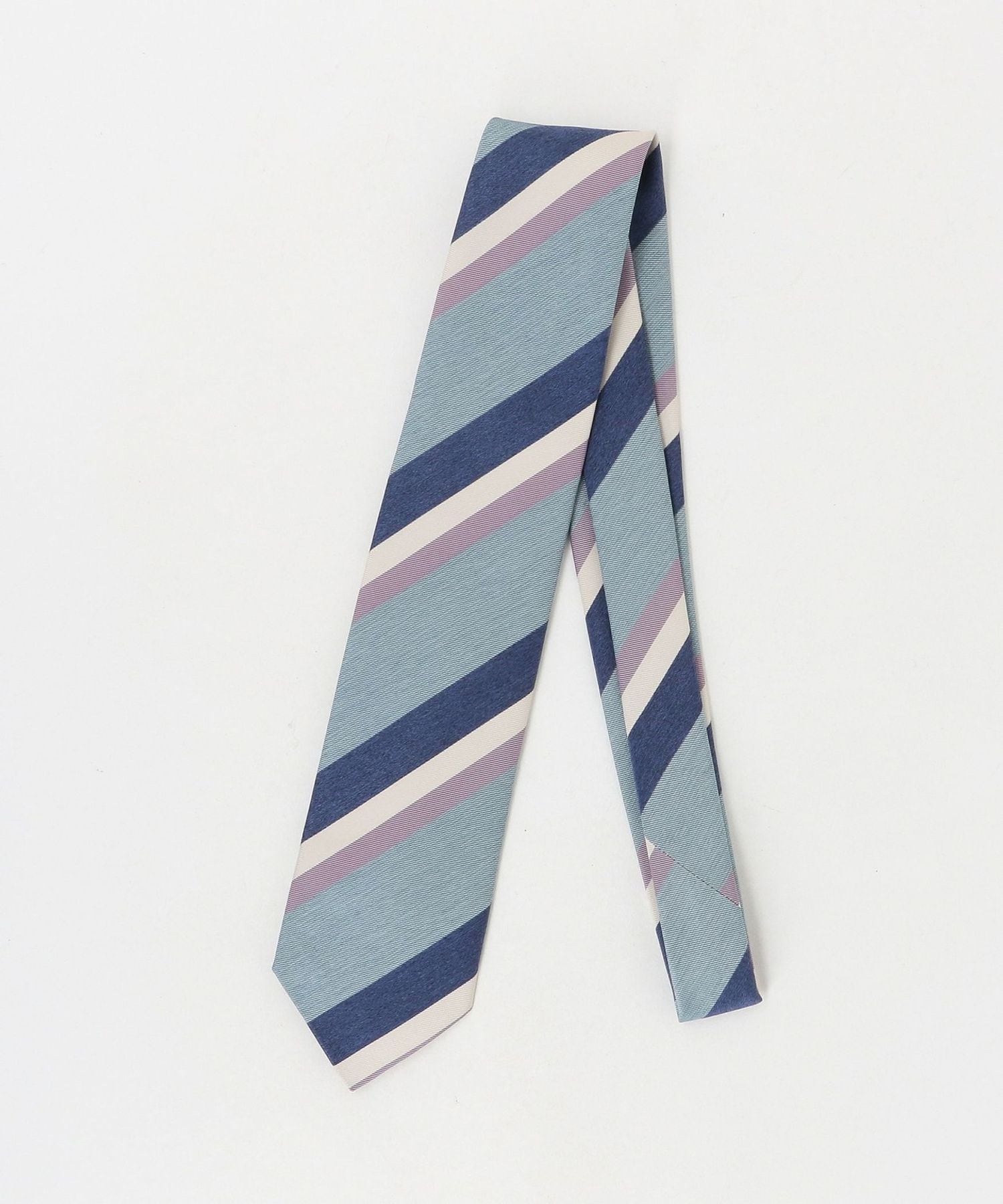 2本 ユナイテッドアローズ フランコバッシ ネクタイ FRANCO BASSI＞ カラー レジメンタル ネクタイ