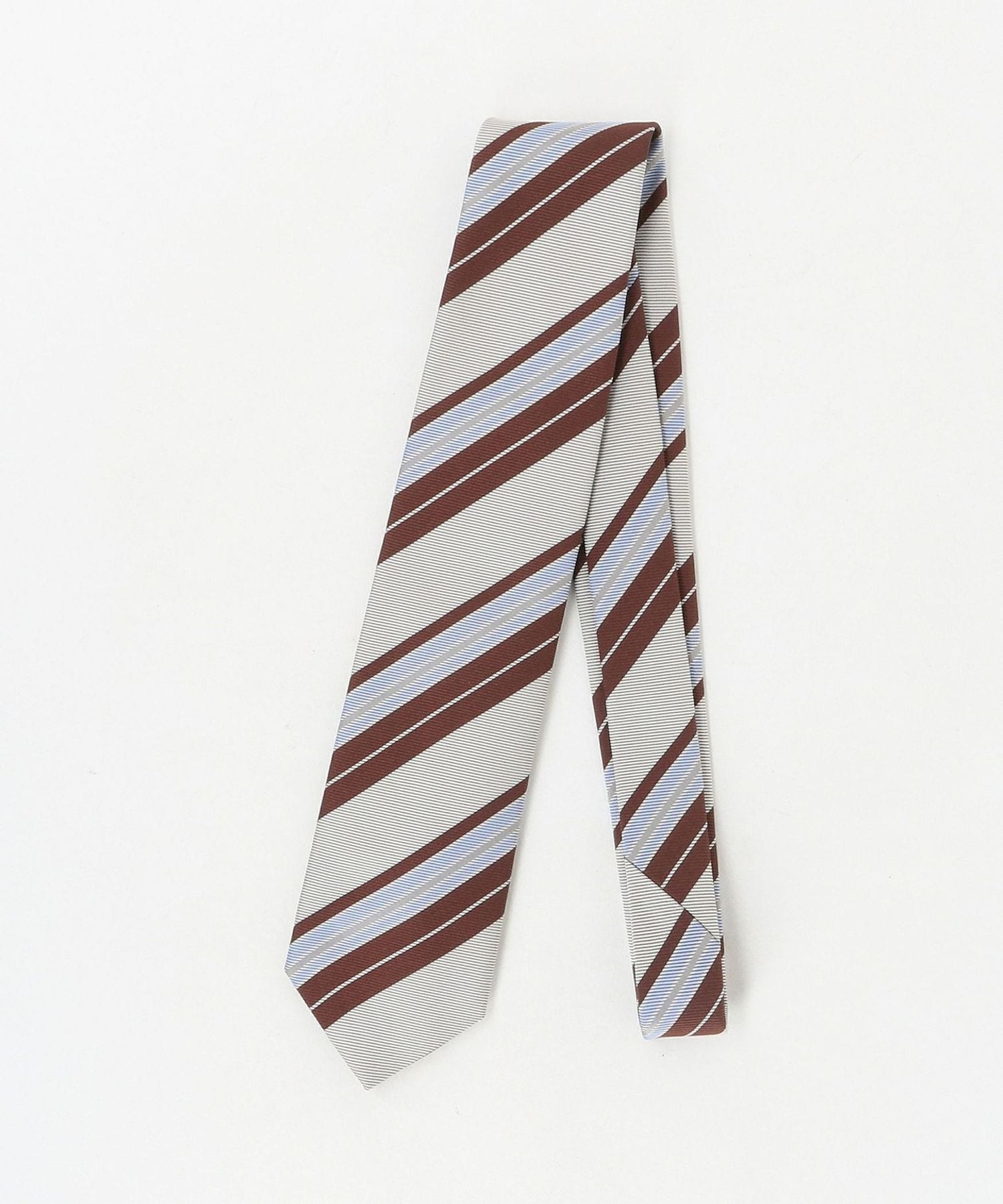 FRANCO BASSI＞ カラー レジメンタル ネクタイ