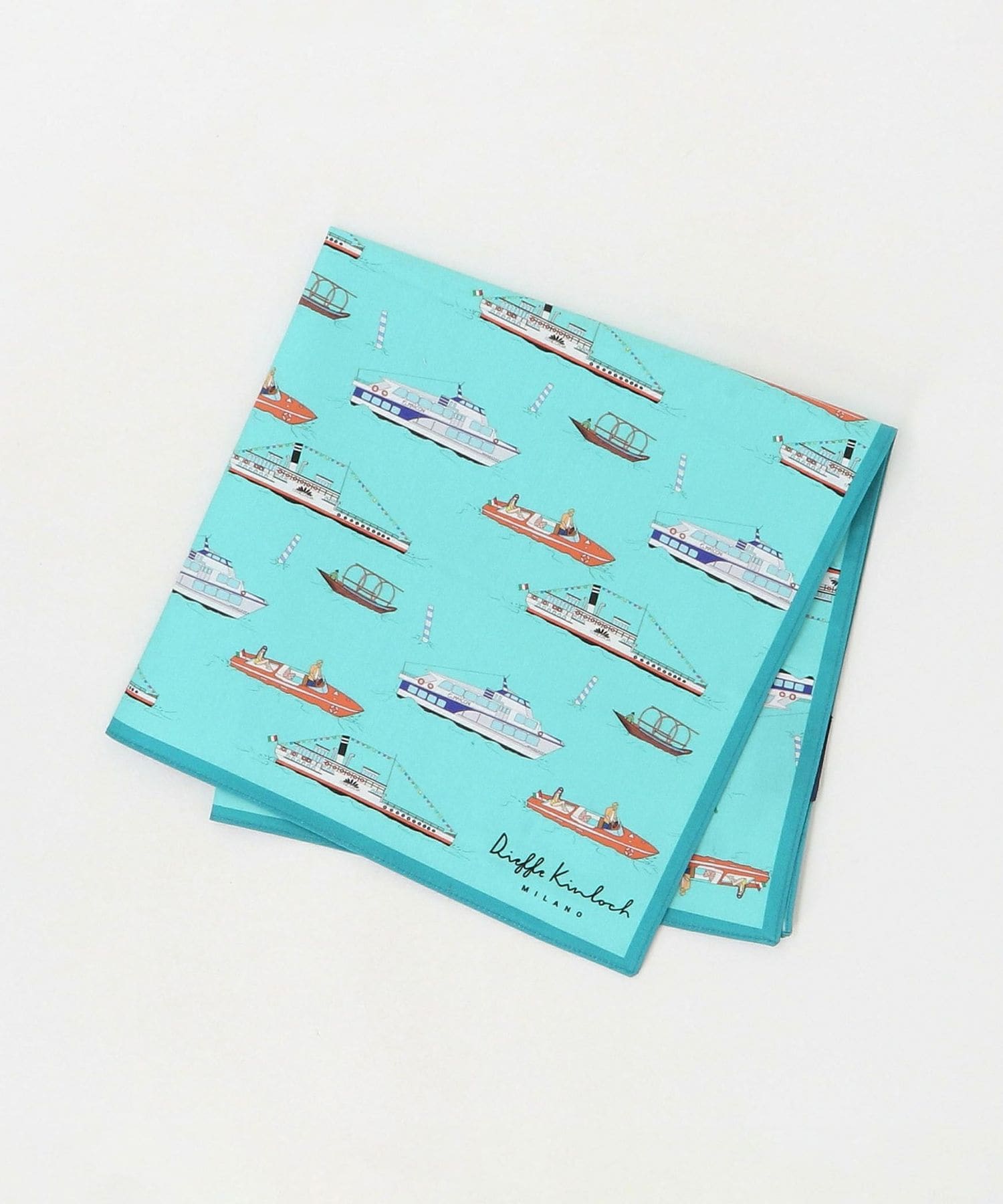 Dieffe Kinloch＞Boats ハンカチ