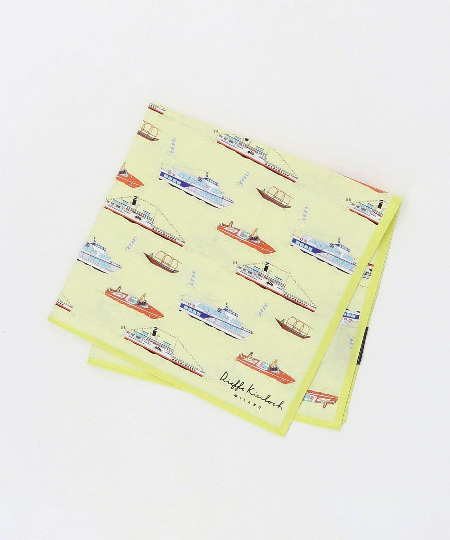 Dieffe Kinloch＞Boats ハンカチ