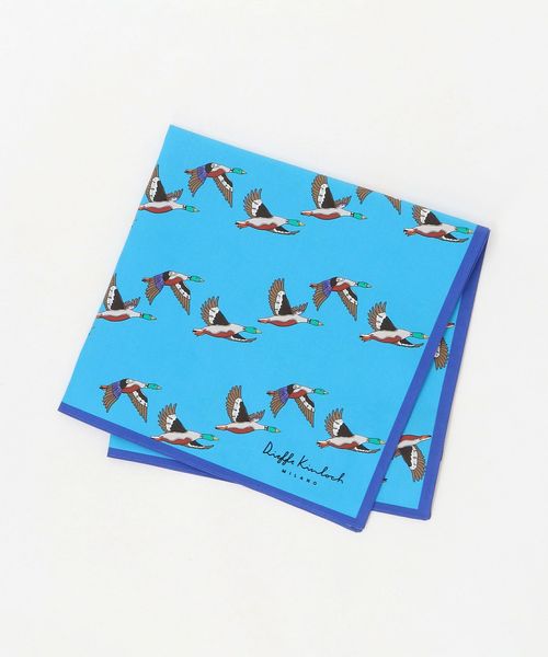 Dieffe Kinloch/＜Dieffe Kinloch＞Flock of ducks ハンカチ/ハンカチ / バンダナ
