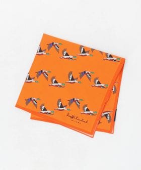 Dieffe Kinloch/＜Dieffe Kinloch＞Flock of ducks ハンカチ/ハンカチ / バンダナ