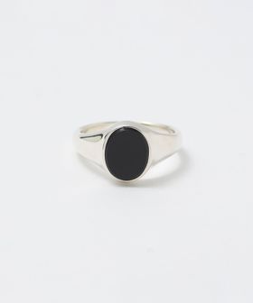 Garden of Eden/＜Garden of Eden＞OVAL SIGNET RING ONYX/オーバル リング M/リング