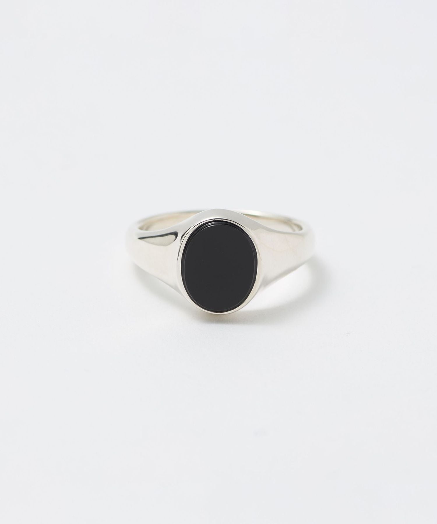 Garden of Eden＞OVAL SIGNET RING ONYX/オーバル リング M