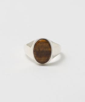 Garden of Eden/＜Garden of Eden＞OVAL SIGNET RING TIGER /オーバル  リング L/リング
