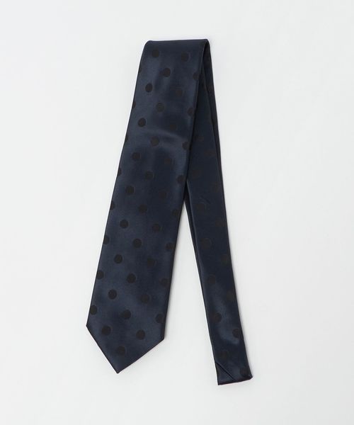 UNITED ARROWS/ネイビー ドット ネクタイ/ネクタイ / ボウタイ