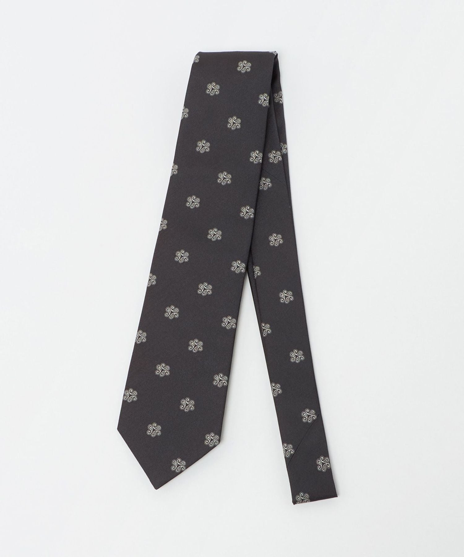 ペイズリー ジャガード ネクタイ